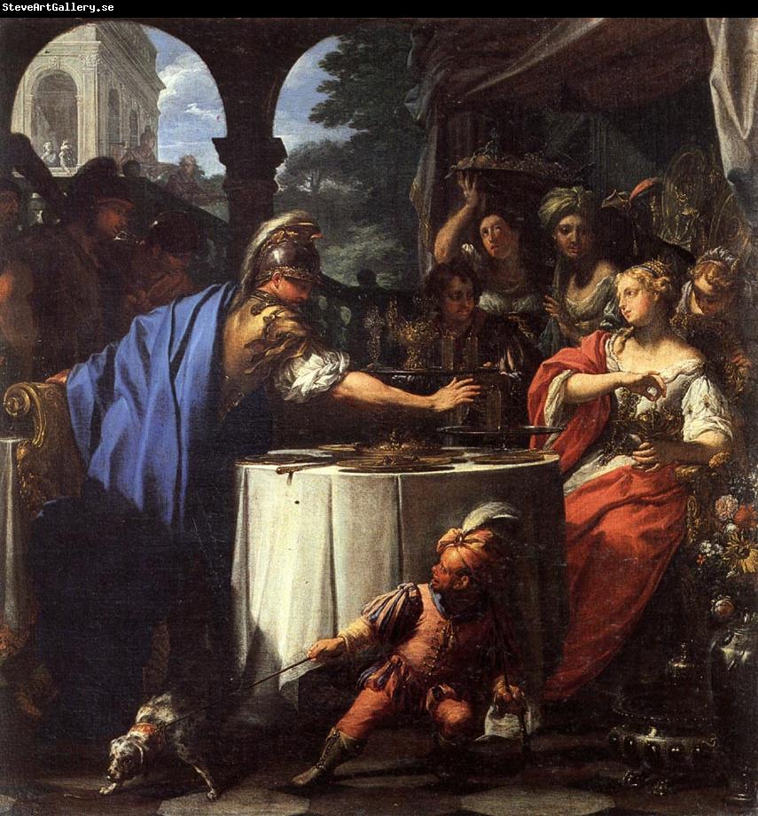 Francesco Trevisani The Banquet of Mark Antony and Cleopatra